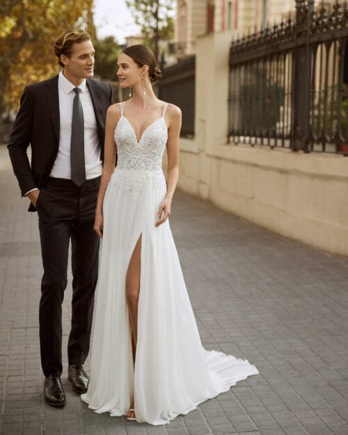 vestido novia Arlette Aire Barcelona