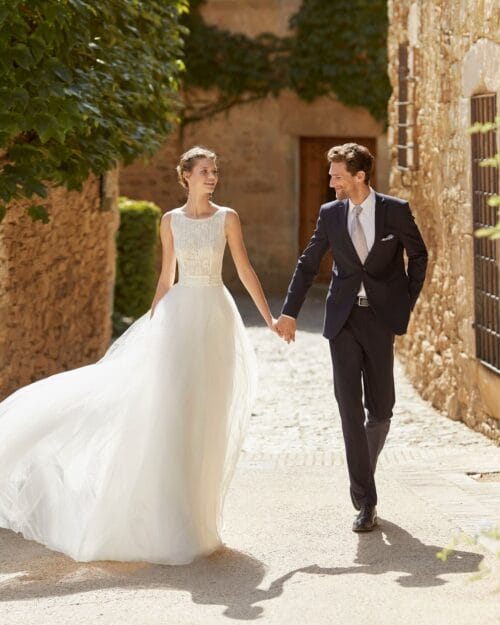 Alternative view of Vestido Novia - Minos