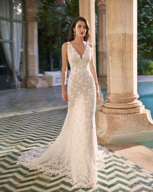 Vestido novia Amina Adriana Alier Outlet