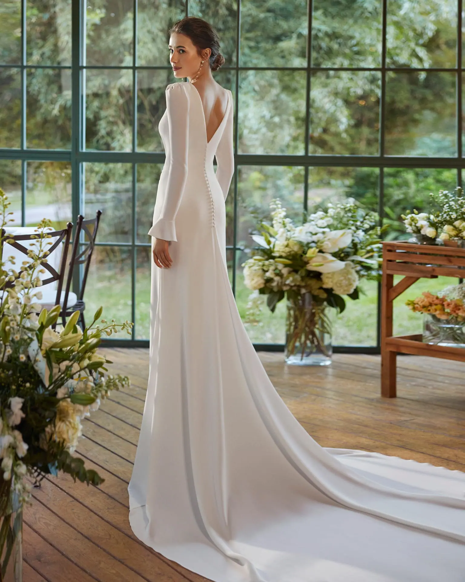Outlet Vestido de novia Namari Aire Barcelona