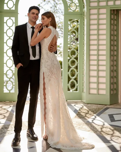 Vestido de novia Syvain Outlet Aire Barcelona