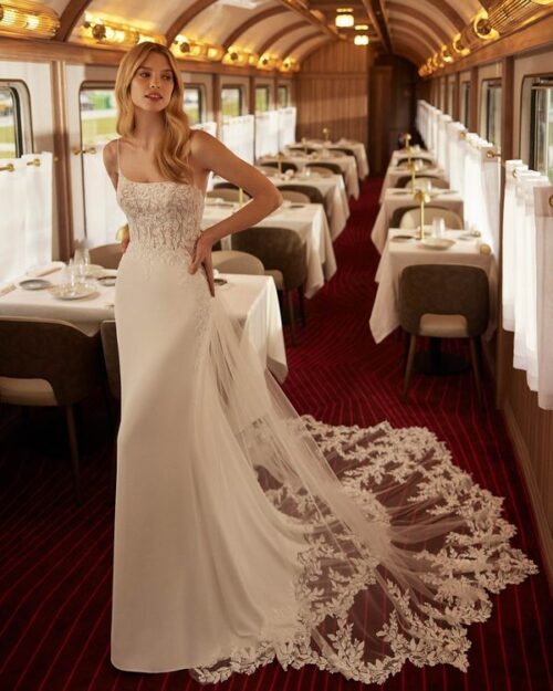 Alternative view of Vestido de novia VANIL