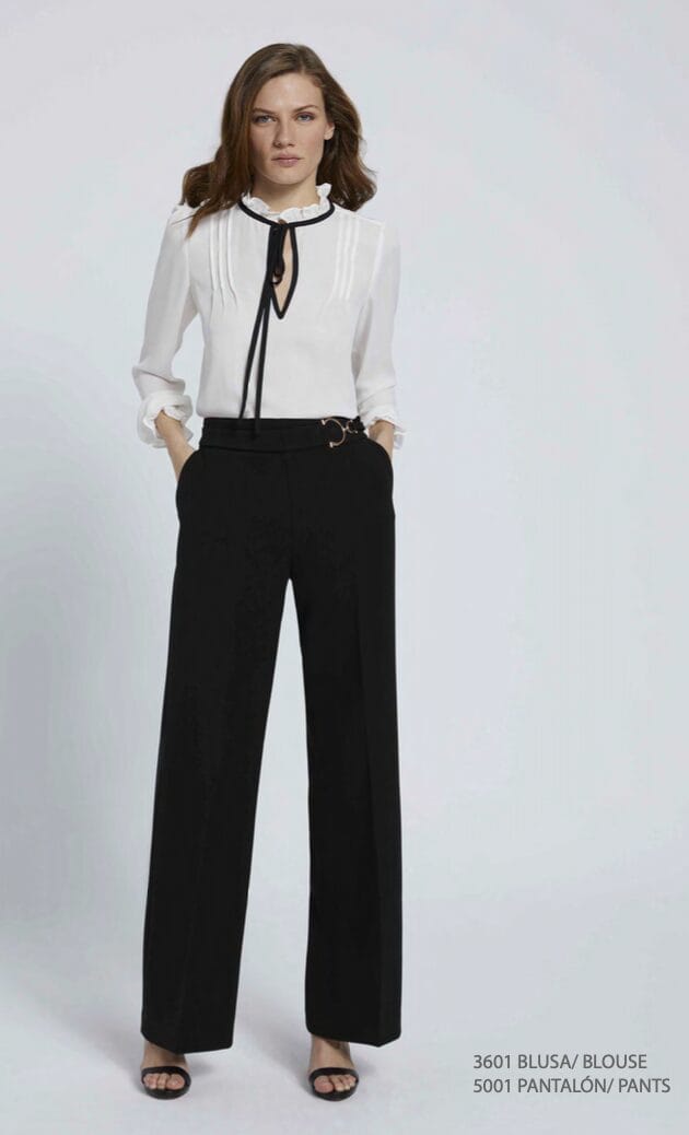 Pantalón Blanco Laura Bernal - Imagen 3