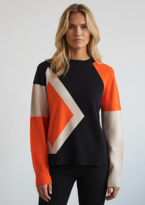 JERSEY INTARSIA ROMBO