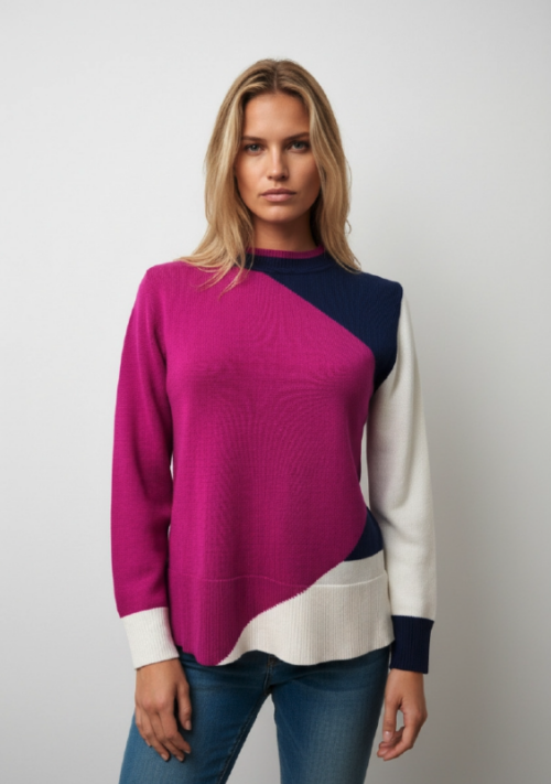 JERSEY INTARSIA TRIÁNGULO