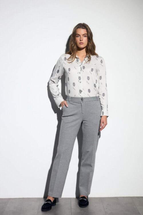 Pantalón Gris Medio