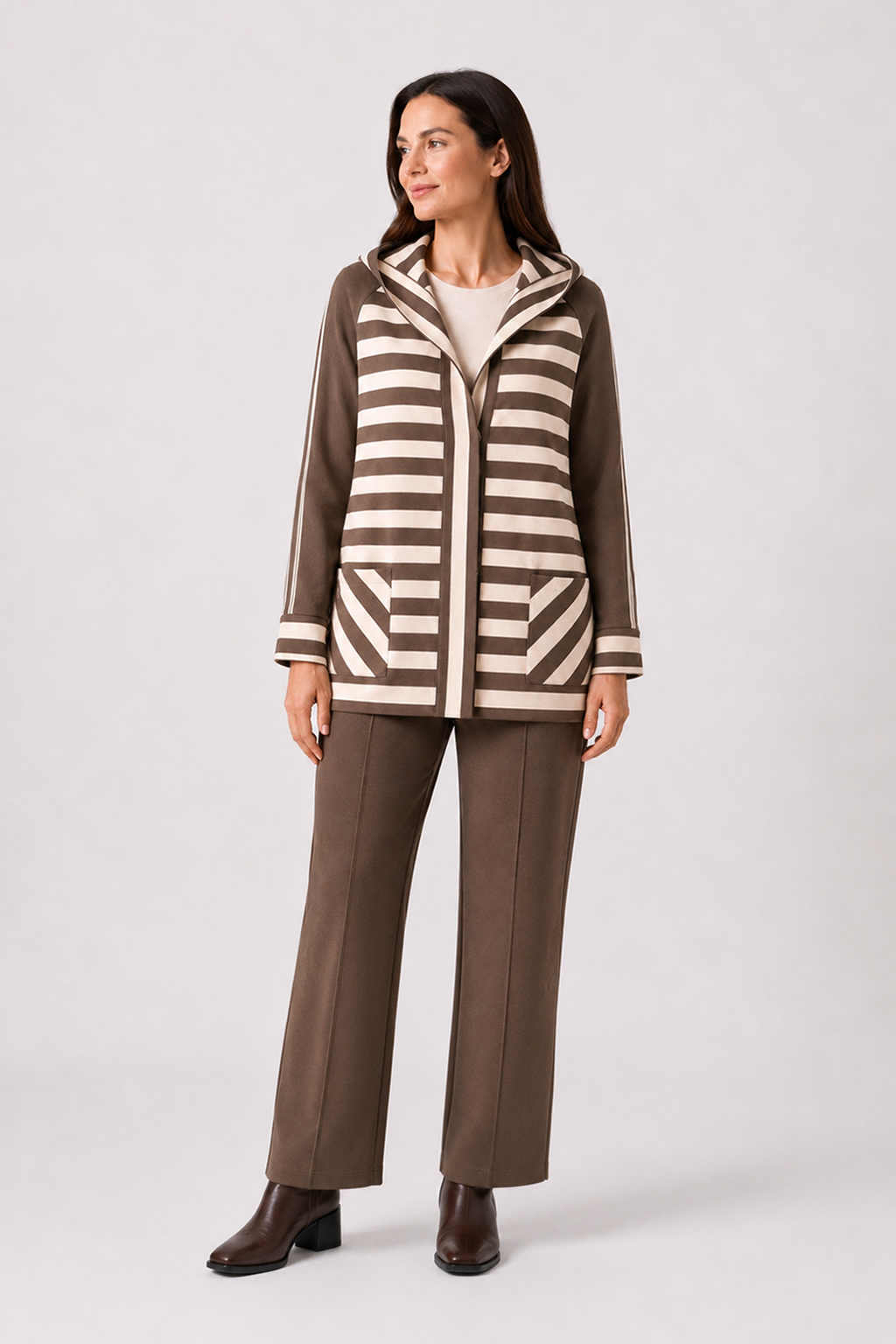 Chaqueta Rayas Josefina Topo - Imagen 2