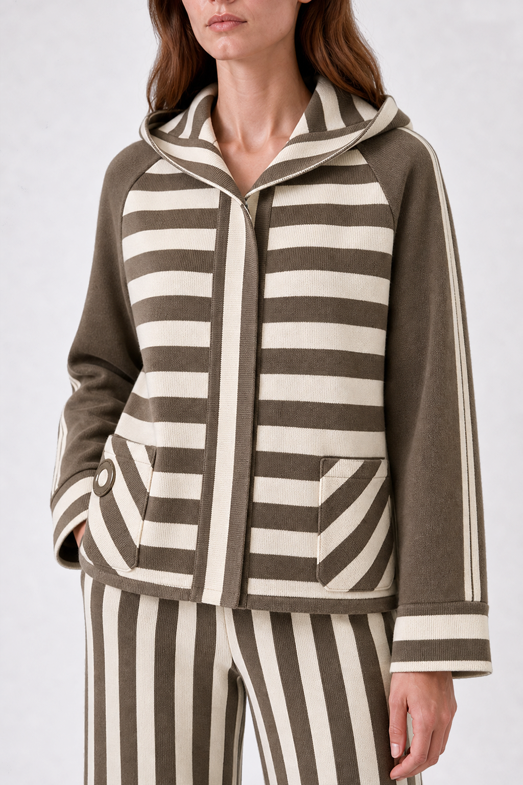 Chaqueta Rayas Josefina Topo - Imagen 3