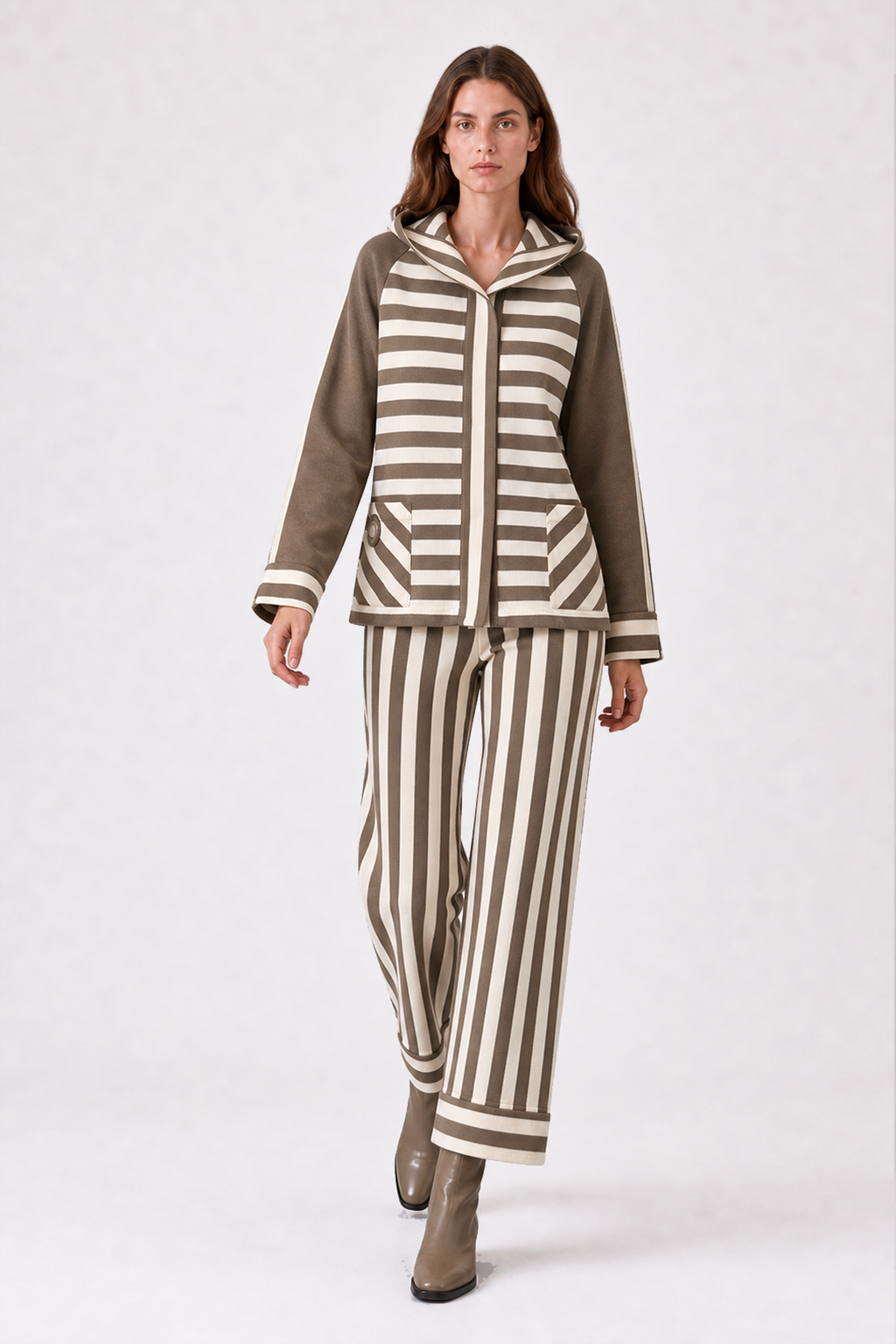 Chaqueta Rayas Josefina Topo - Imagen 4