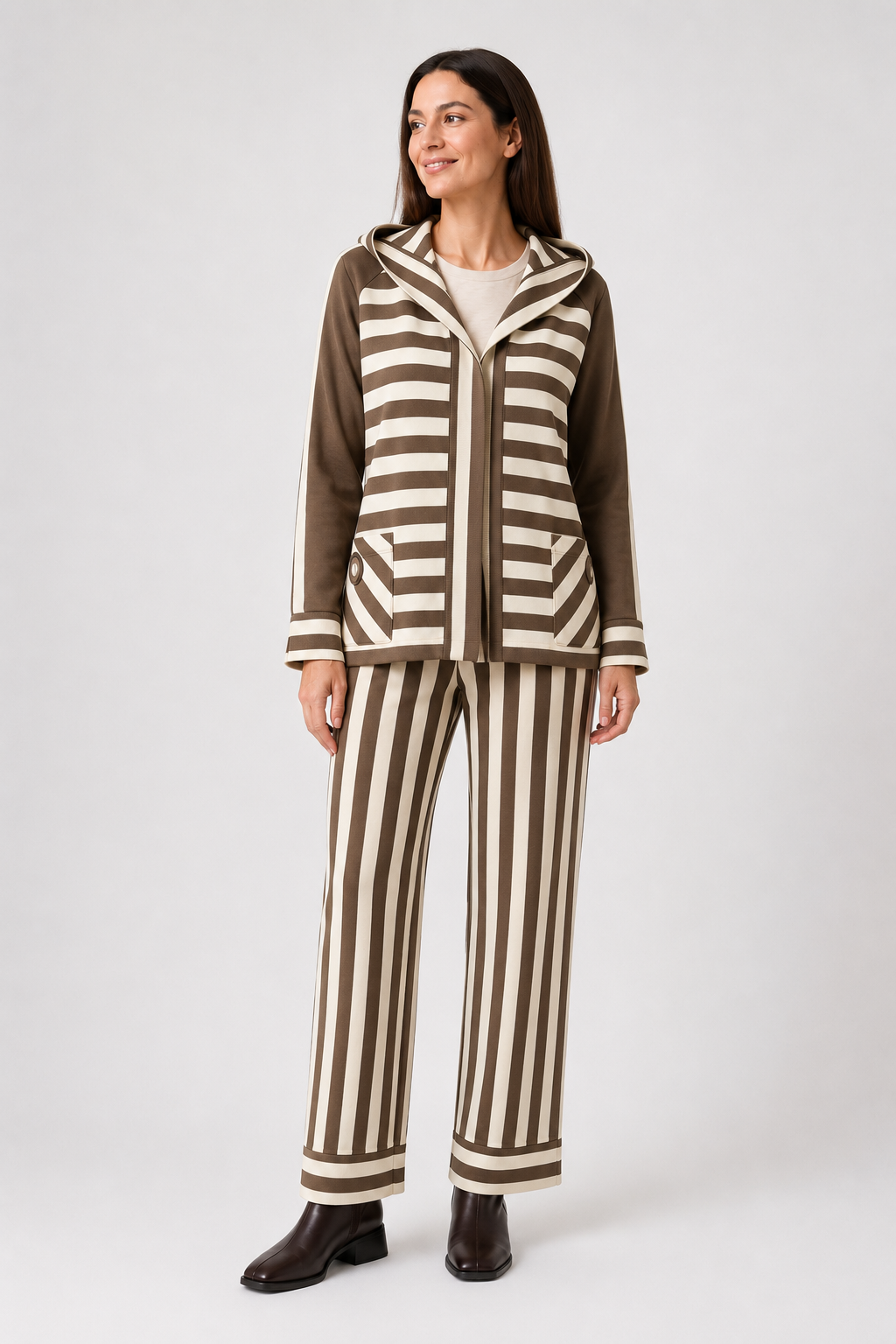 Chaqueta Rayas Josefina Topo - Imagen 8
