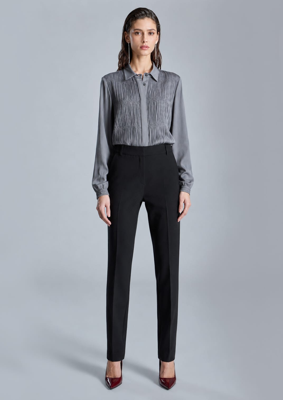 Pantalón de traje negro