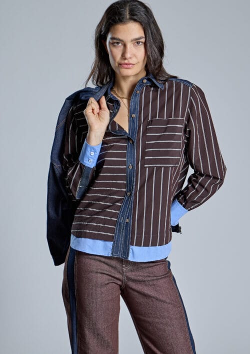 Blusa de rayas