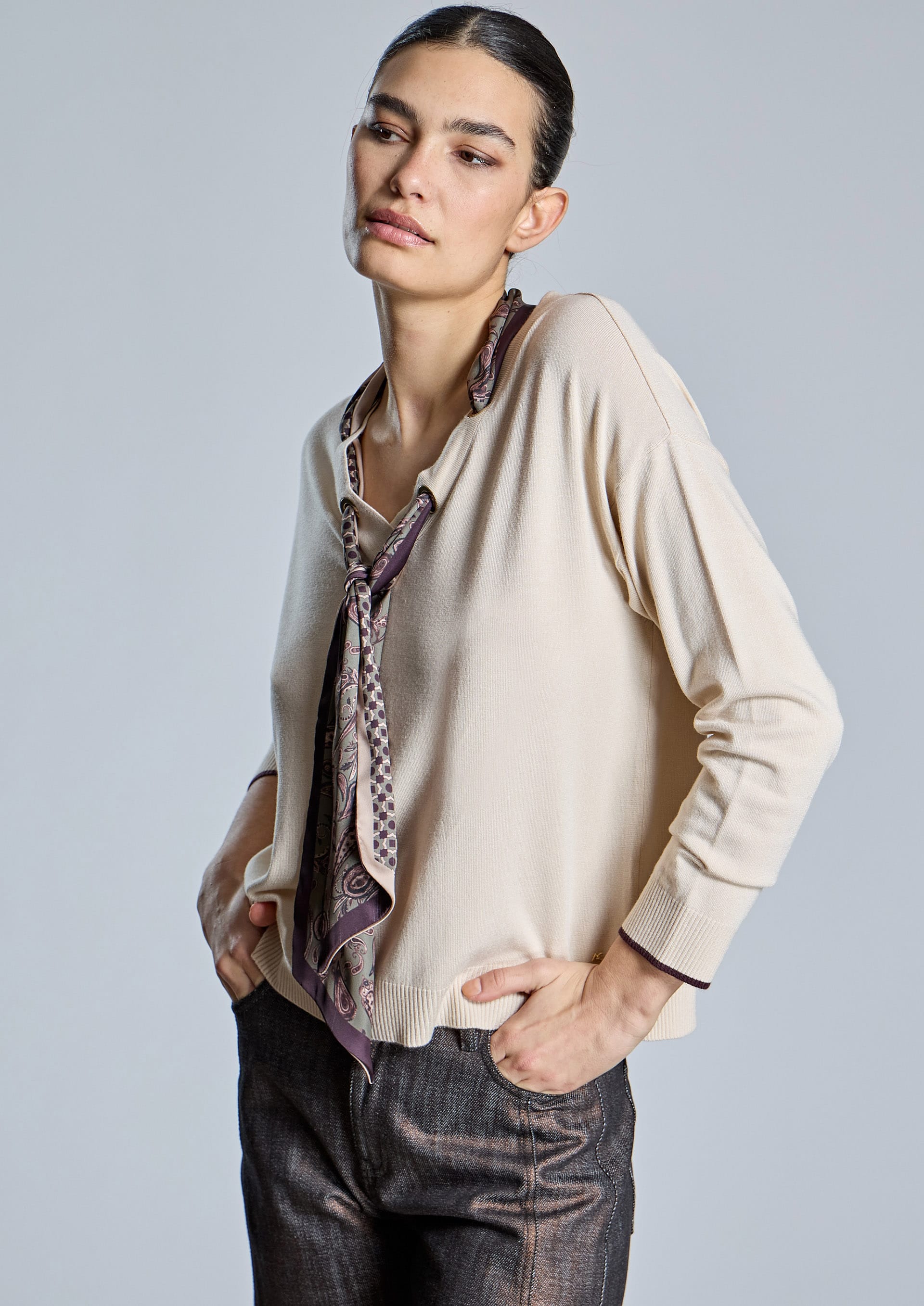 Jersey con pañuelo - Imagen 2