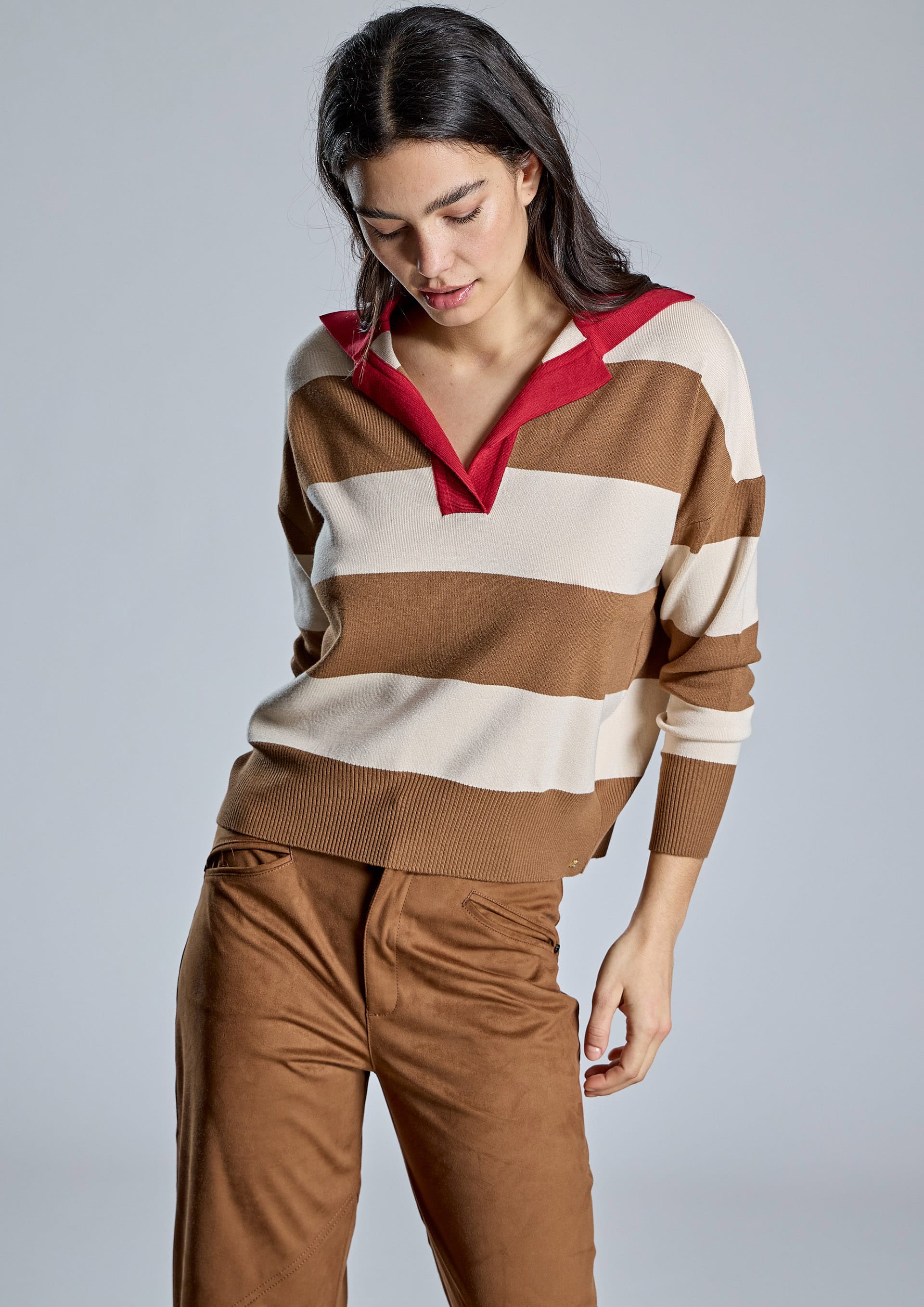 Jersey de punto a rayas - Imagen 2