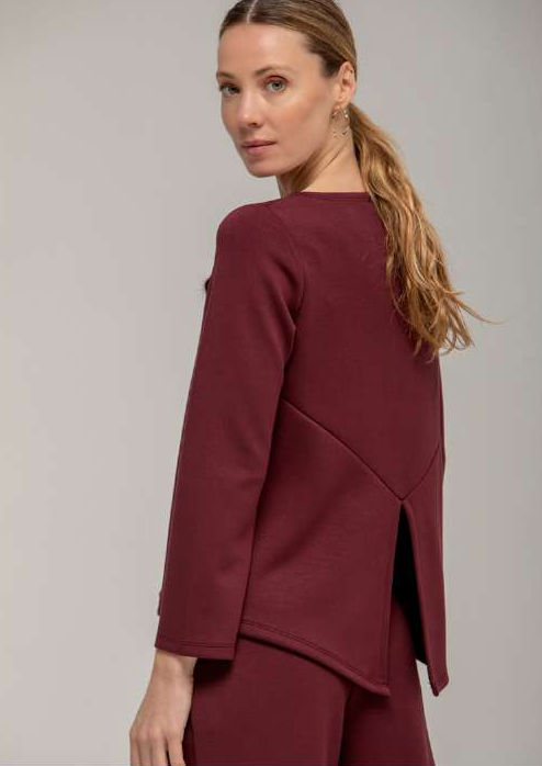 Camiseta MOOD Burdeos