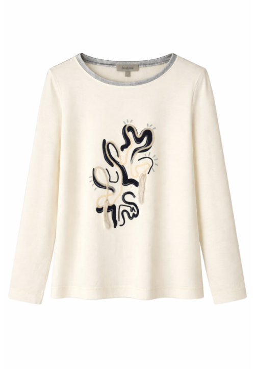 Camiseta cordón Blanco