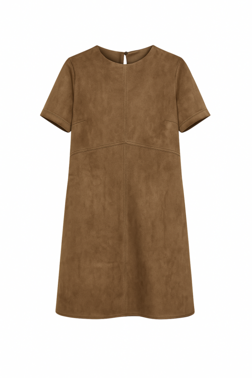 Vestido antelina