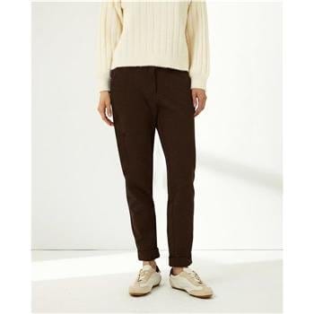PANTALÓN marrón oscuro