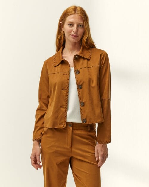 Chaqueta Camel