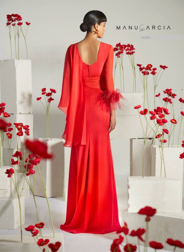 Alternative view of Vestido de Fiesta MG3810