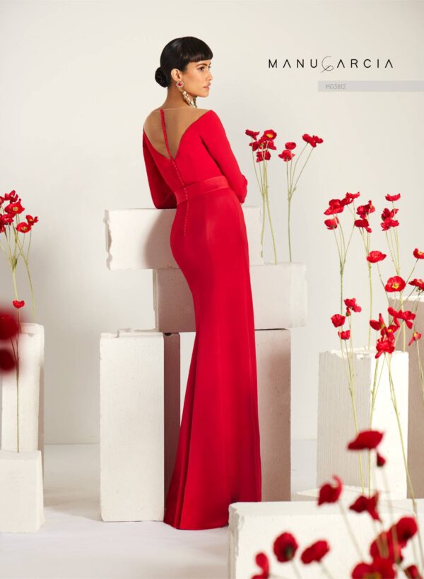Alternative view of Vestido de Fiesta MG3812